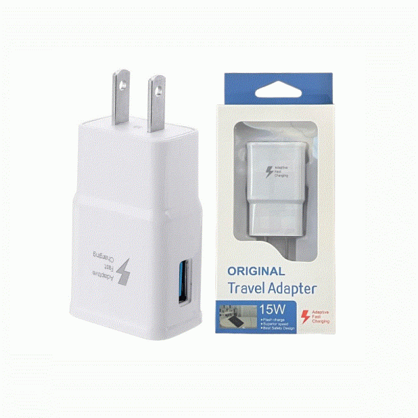 15W Fast Wall Adaptor – White