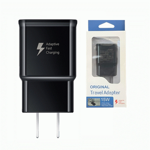 15W Fast Wall Adaptor – Black