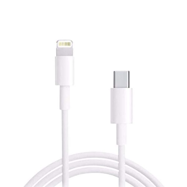 1M Lightning To Type C (White) – Bulk (Pack of 20)